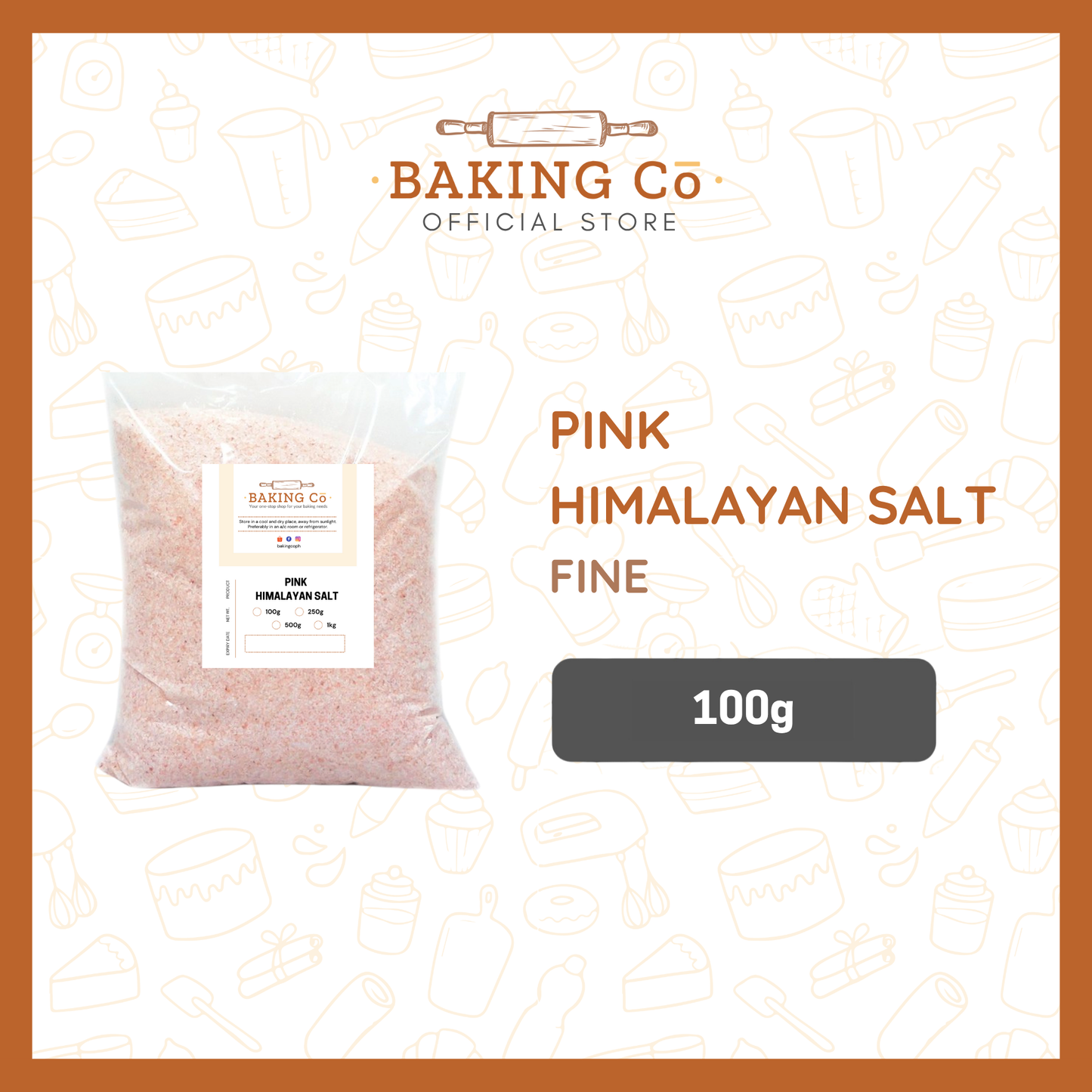Baking Cō Pink Himalayan Salt