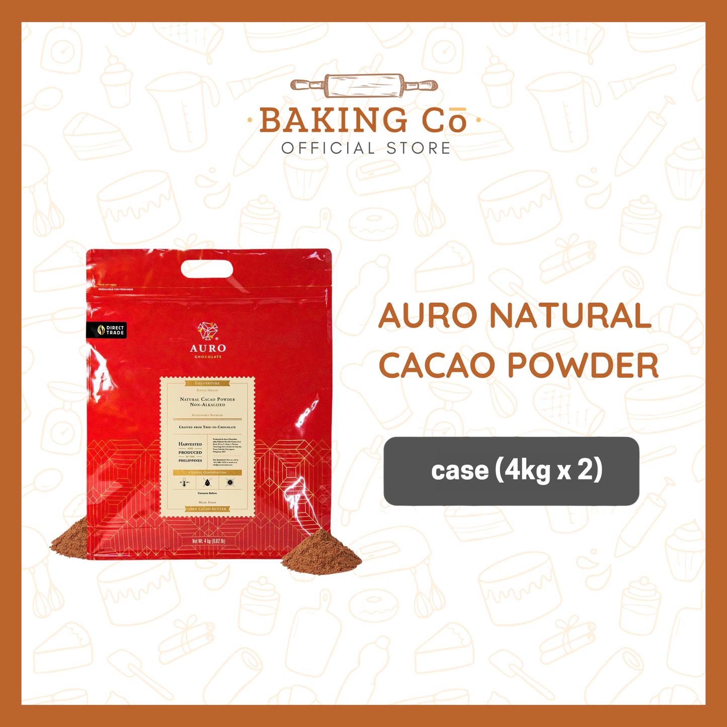 Auro Natural Cacao Powder