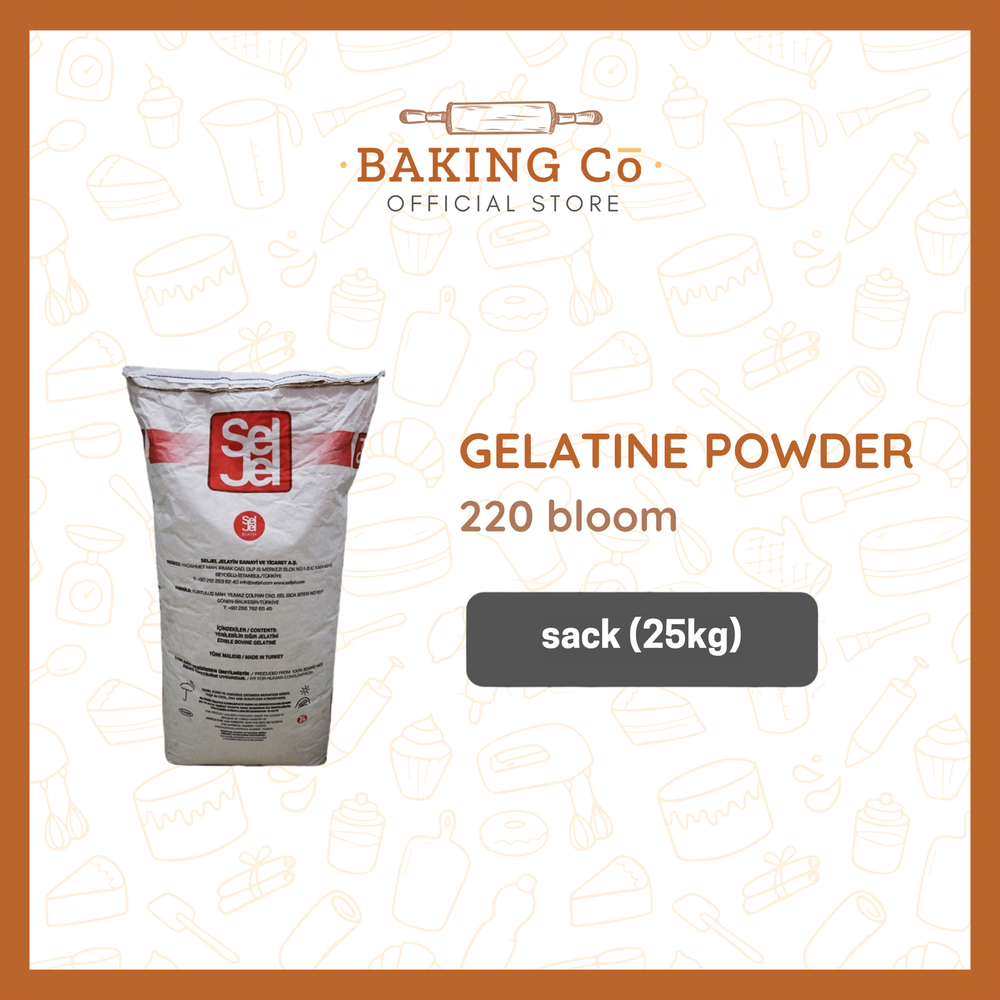 Seljel Gelatine Powder