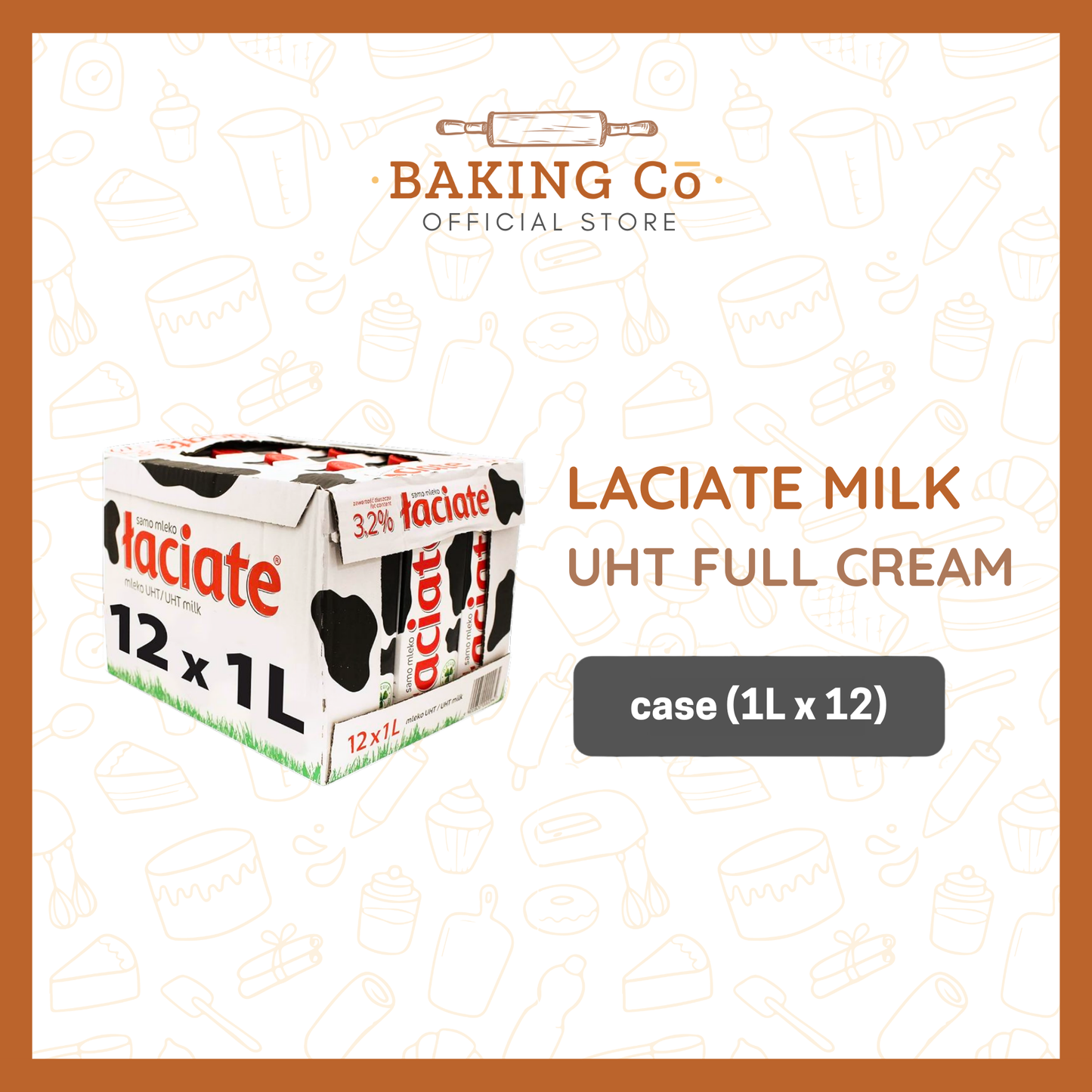 Laciate UHT Full Cream Milk