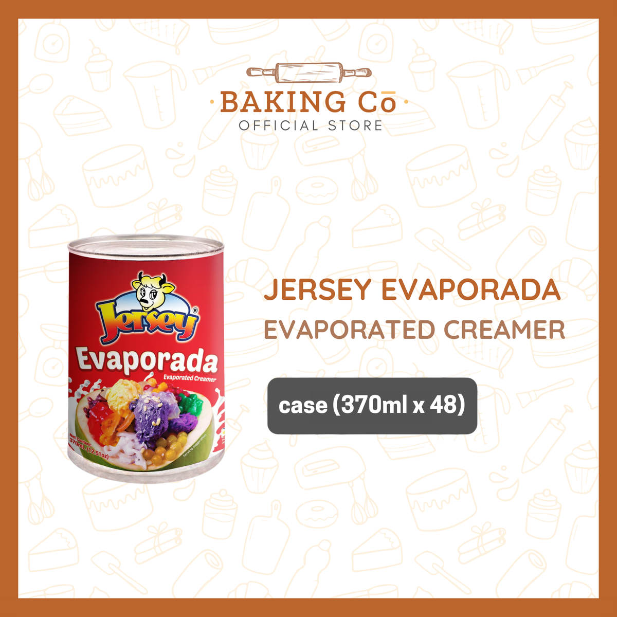 Jersey Evaporada Evaporated Creamer