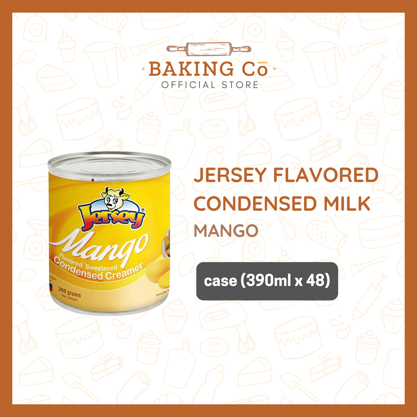 Jersey Flavored Condensed Milk Mango