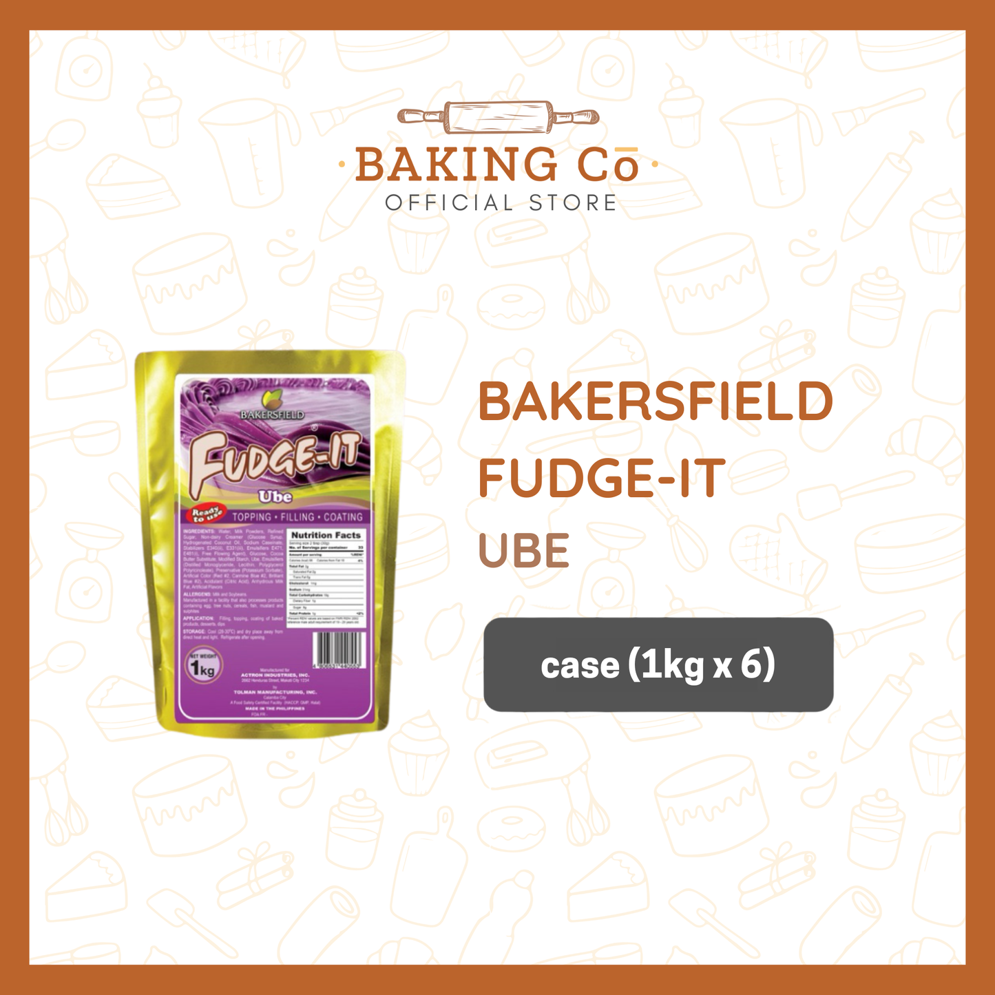 Bakersfield Fudge-It Ube