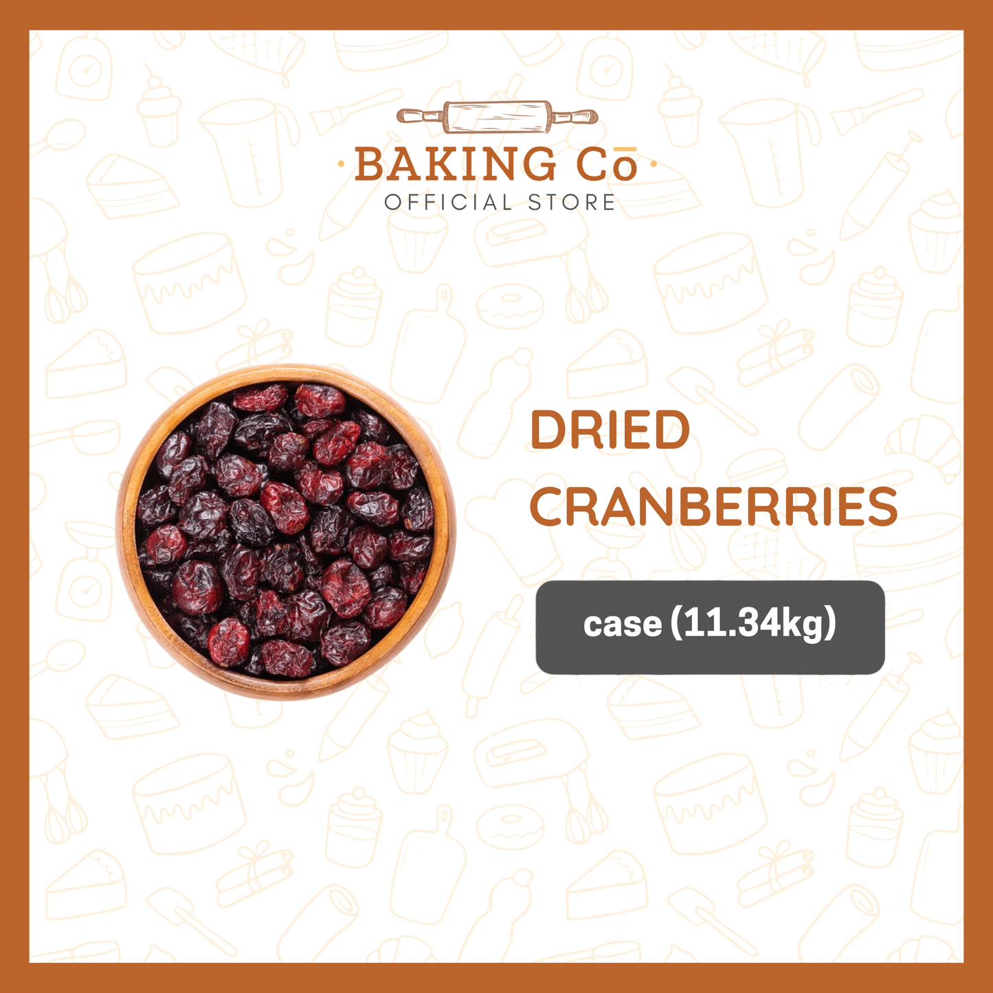 Baking Cō Dried Cranberries