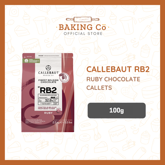 Callebaut RB2 Ruby Chocolate Callets