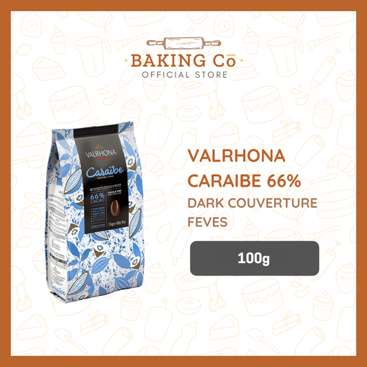 Valrhona Caraibe 66% Dark Chocolate Feves
