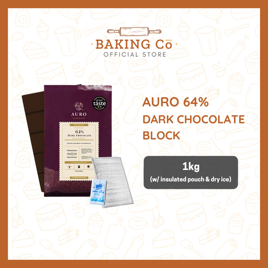 Auro Chocolate 64% Dark Chocolate Block