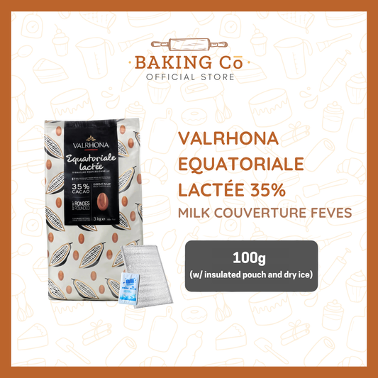Valrhona Equatoriale Lactée 35% Milk Chocolate Feves