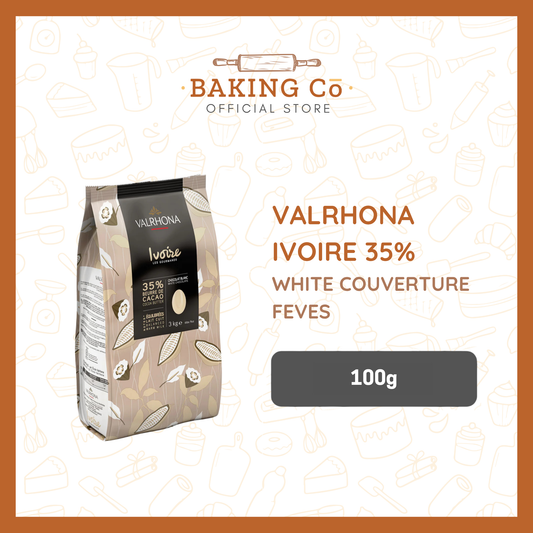 Valrhona Ivoire 35% White Chocolate Feves