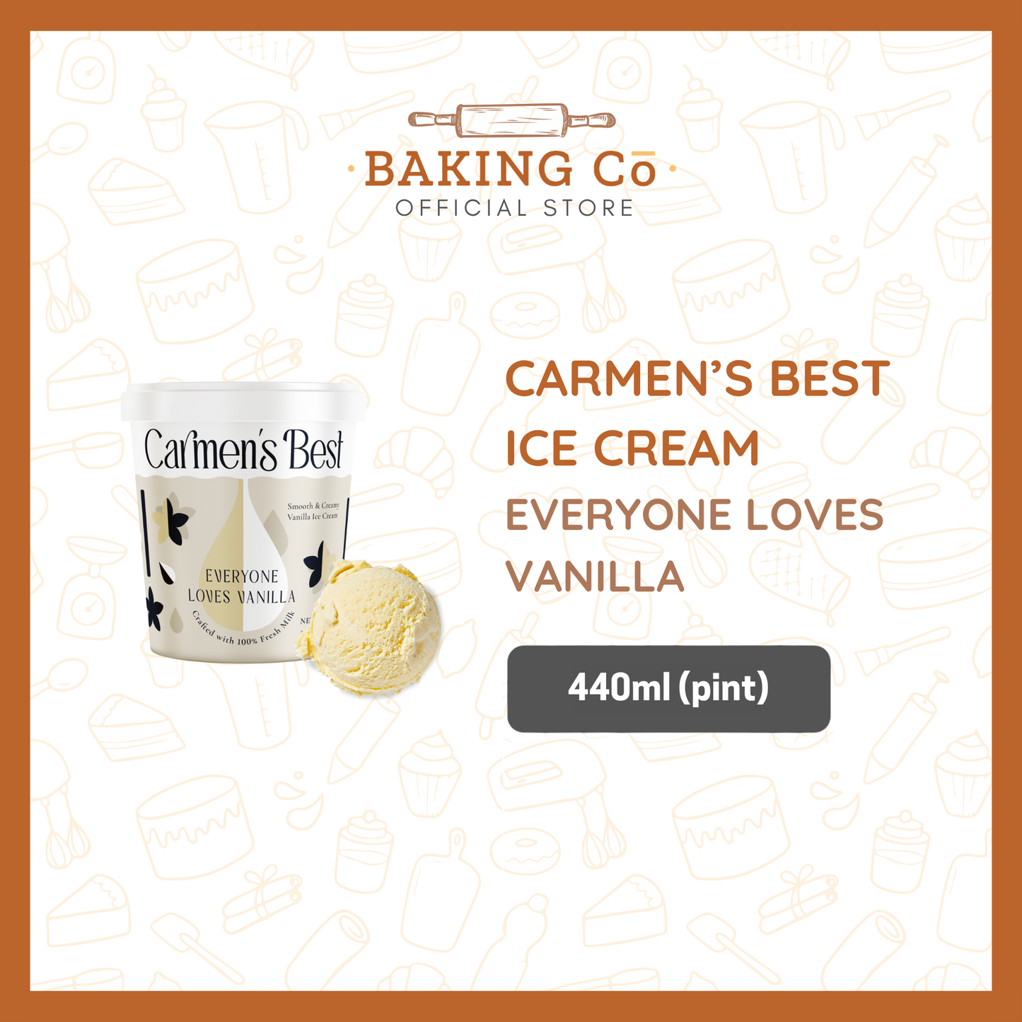 Carmen's Best Everyone Loves Vanilla Ice Cream