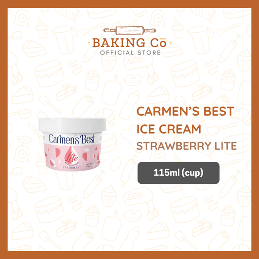 Carmen's Best Strawberry Lite Ice Cream