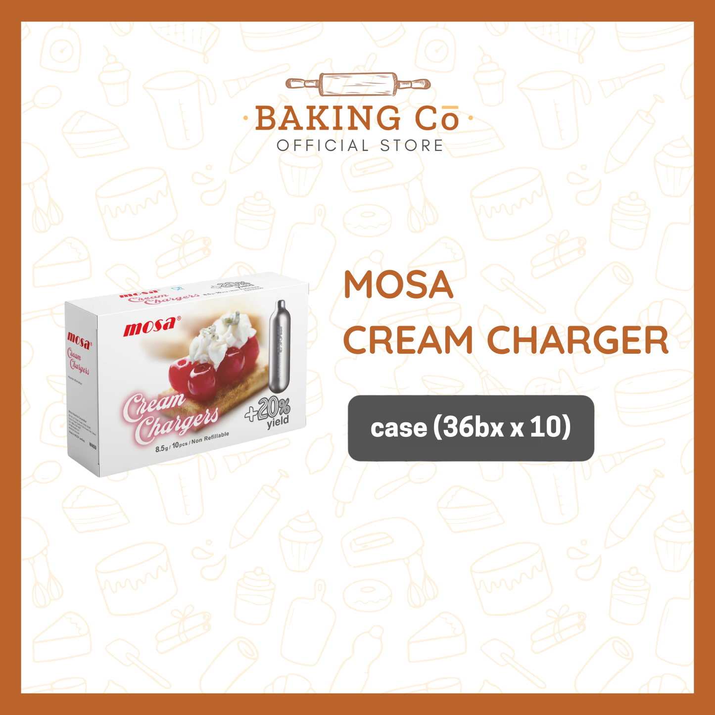 Mosa Cream Charger