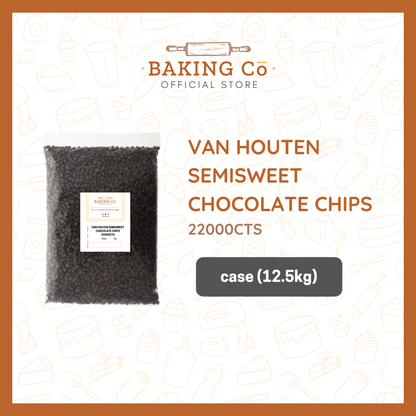 Van Houten Semisweet Chocolate Chips 22000cts
