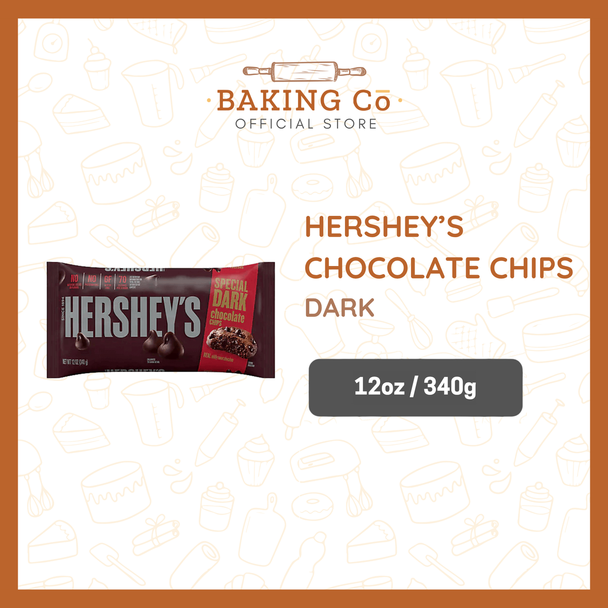 Hershey's Dark Chocolate Chips