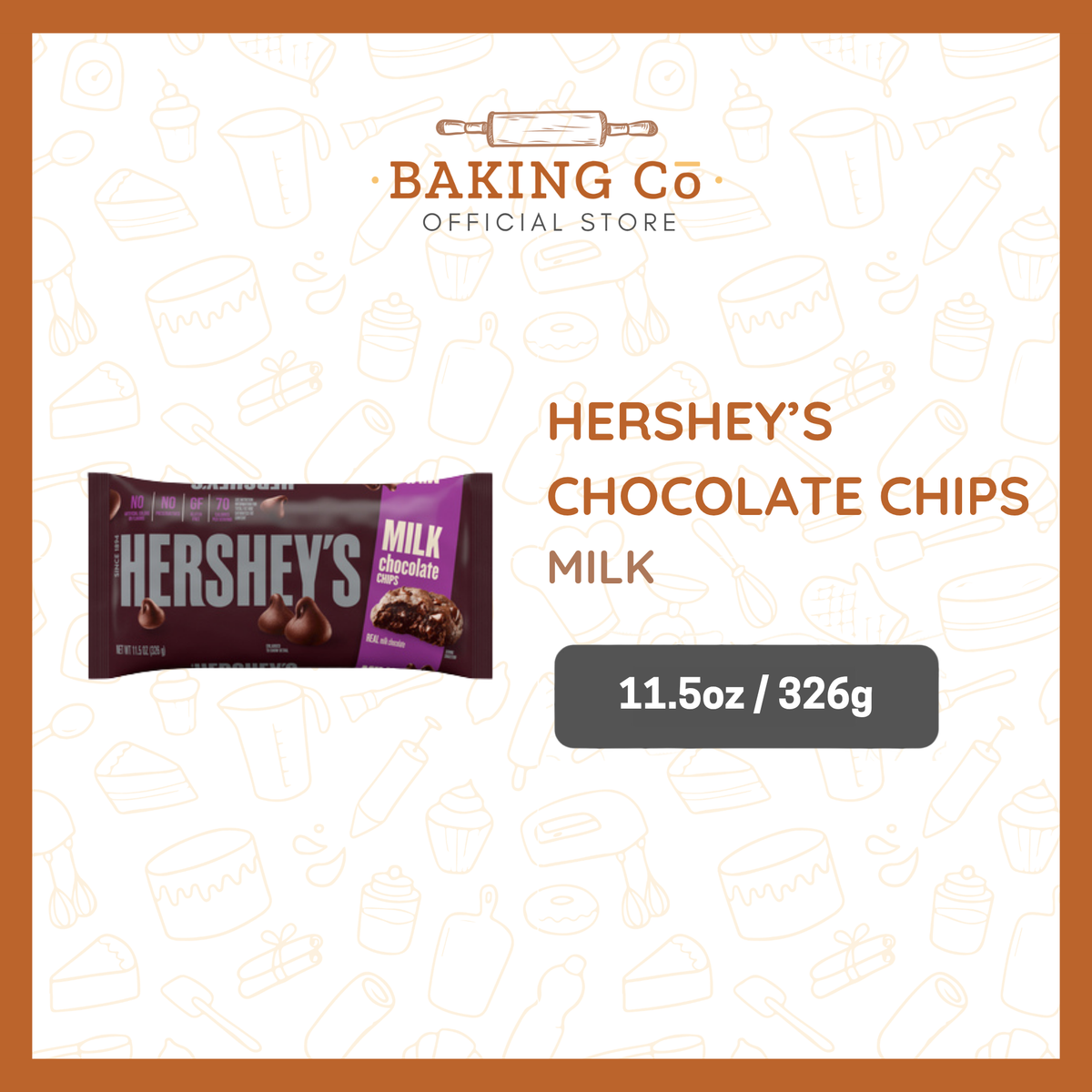 Hershey's Milk Chocolate Chips