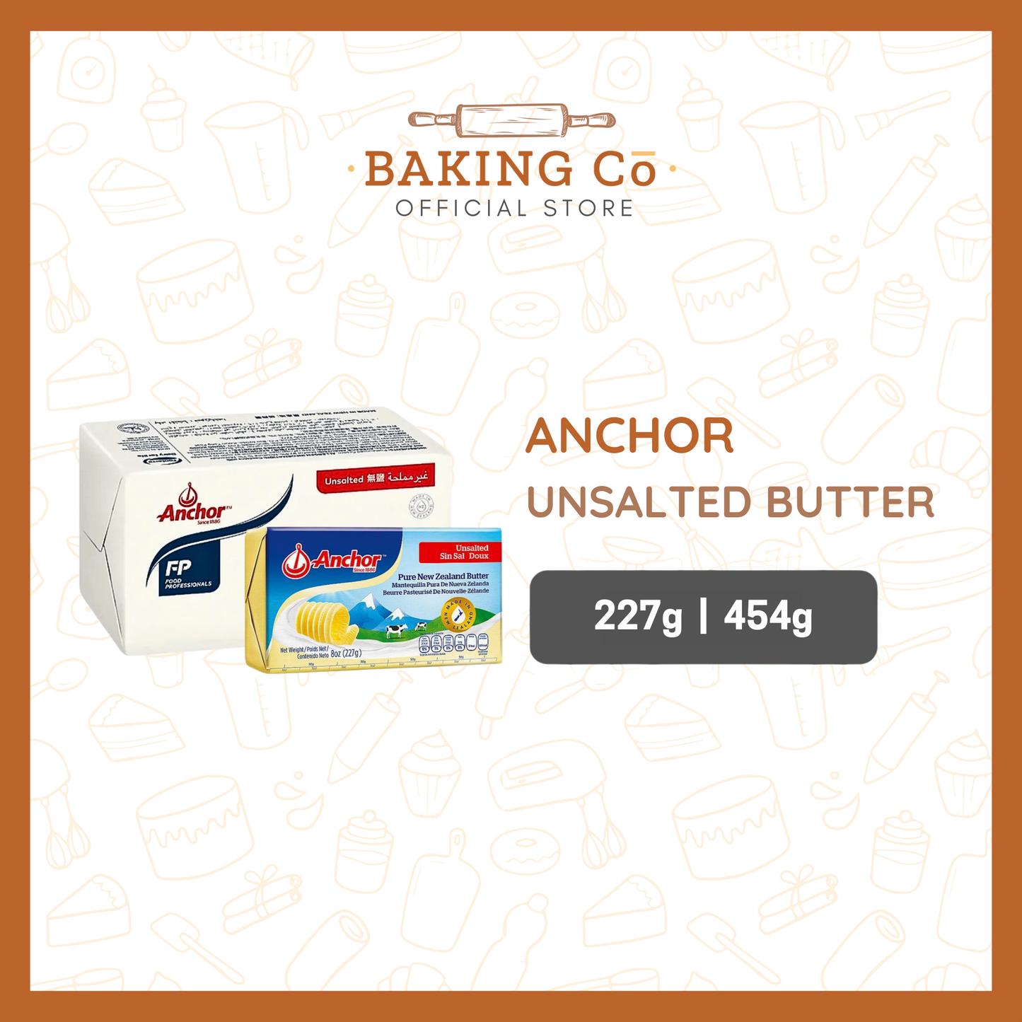 Anchor Unsalted Butter