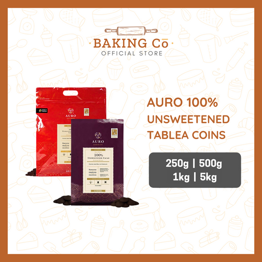 Auro Chocolate 100% Unsweetened Tablea Coins