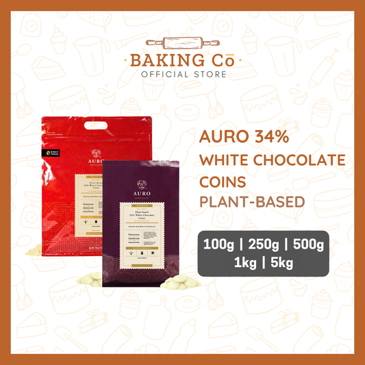 Auro 34% Plant-Based White Chocolate Coins