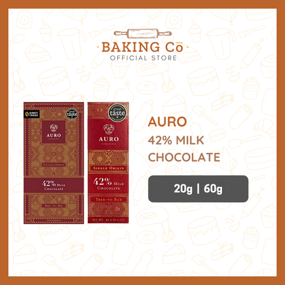 Auro 42% Milk Chocolate Bar