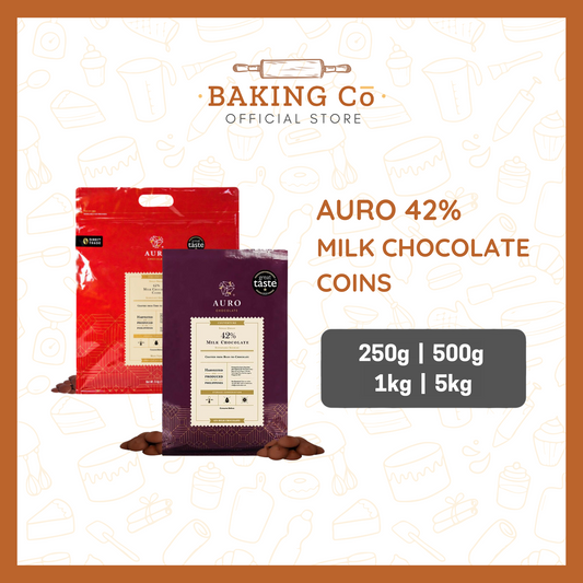 Auro Chocolate 42% Milk Chocolate Coins
