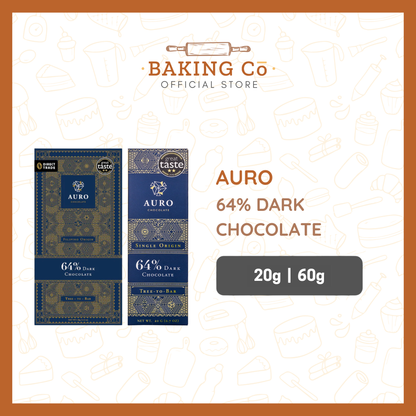 Auro 64% Dark Chocolate Bar