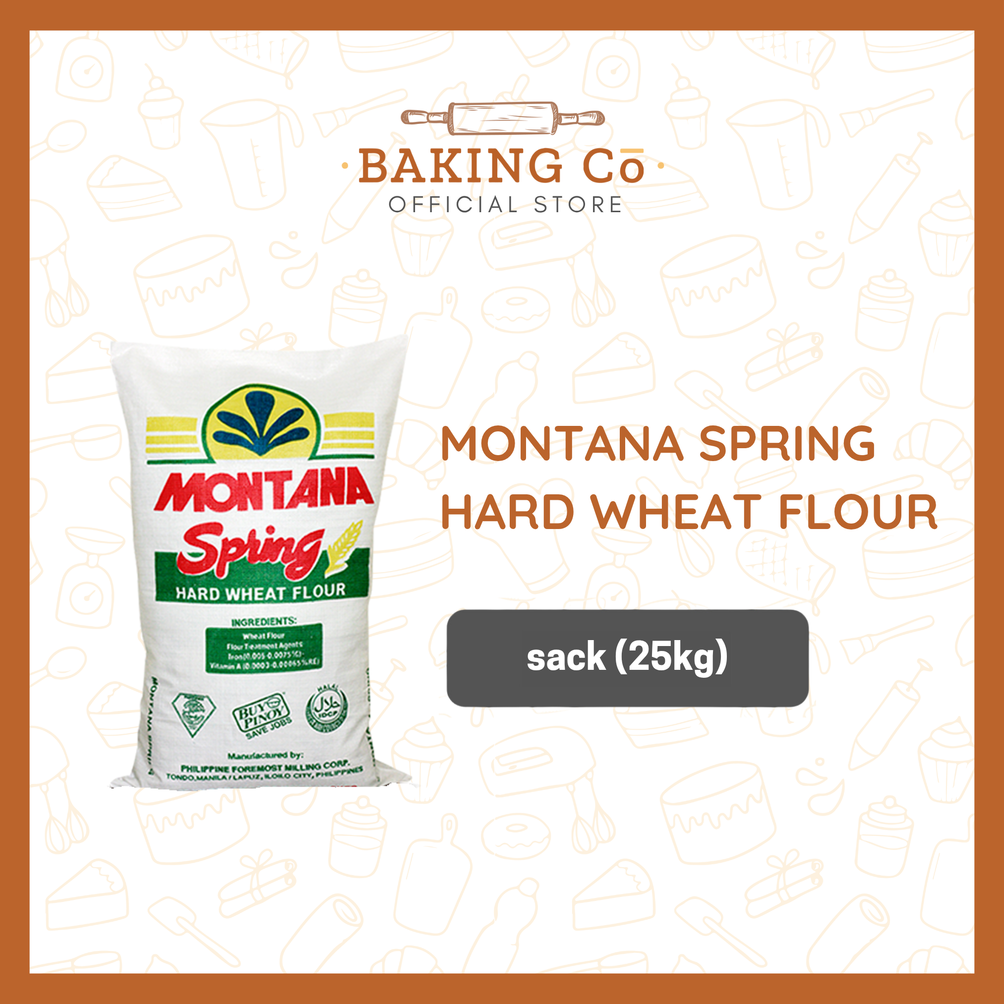 Montana Spring Hard Wheat Flour – Baking Co