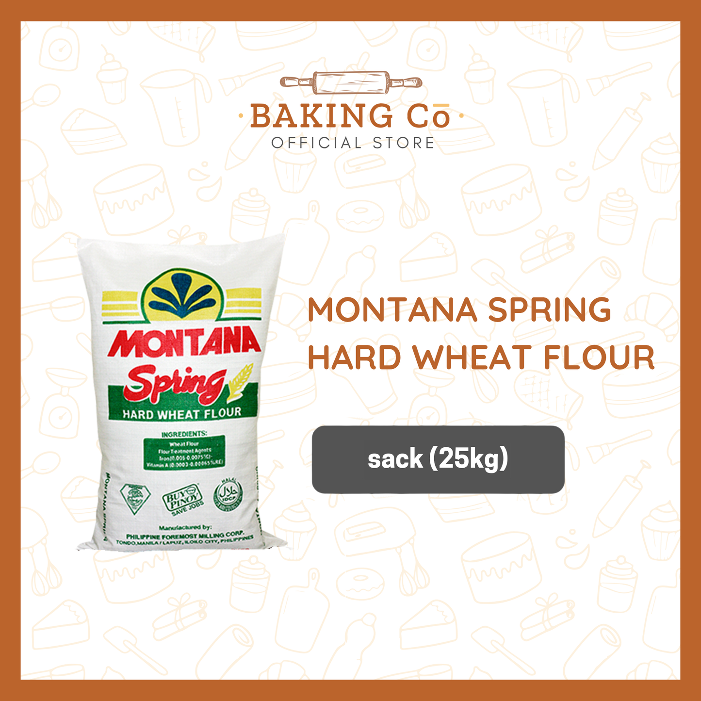 Montana Spring Hard Wheat Flour