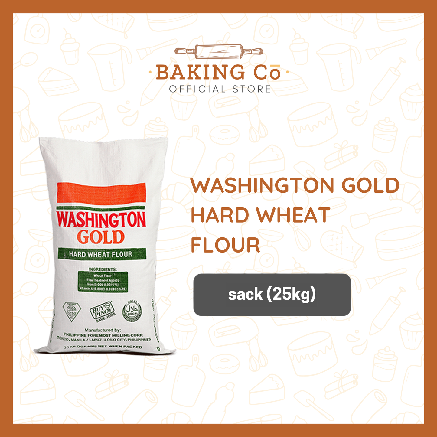 Washington Gold Hard Wheat Flour