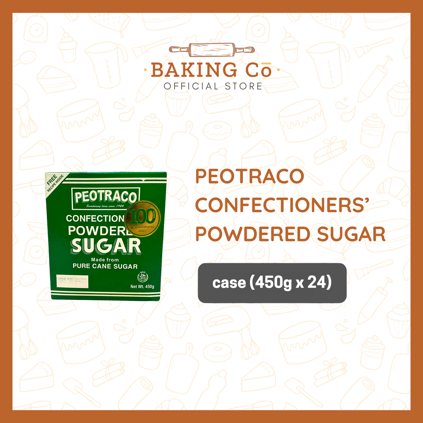 Peotraco Powdered Sugar