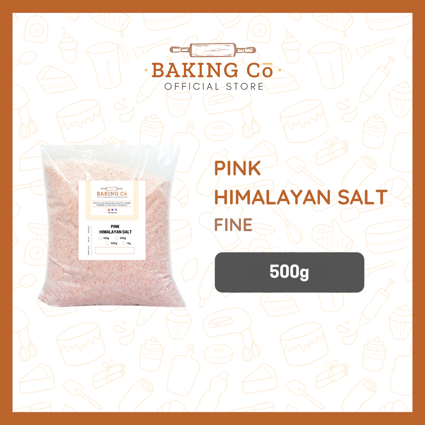 Baking Cō Pink Himalayan Salt