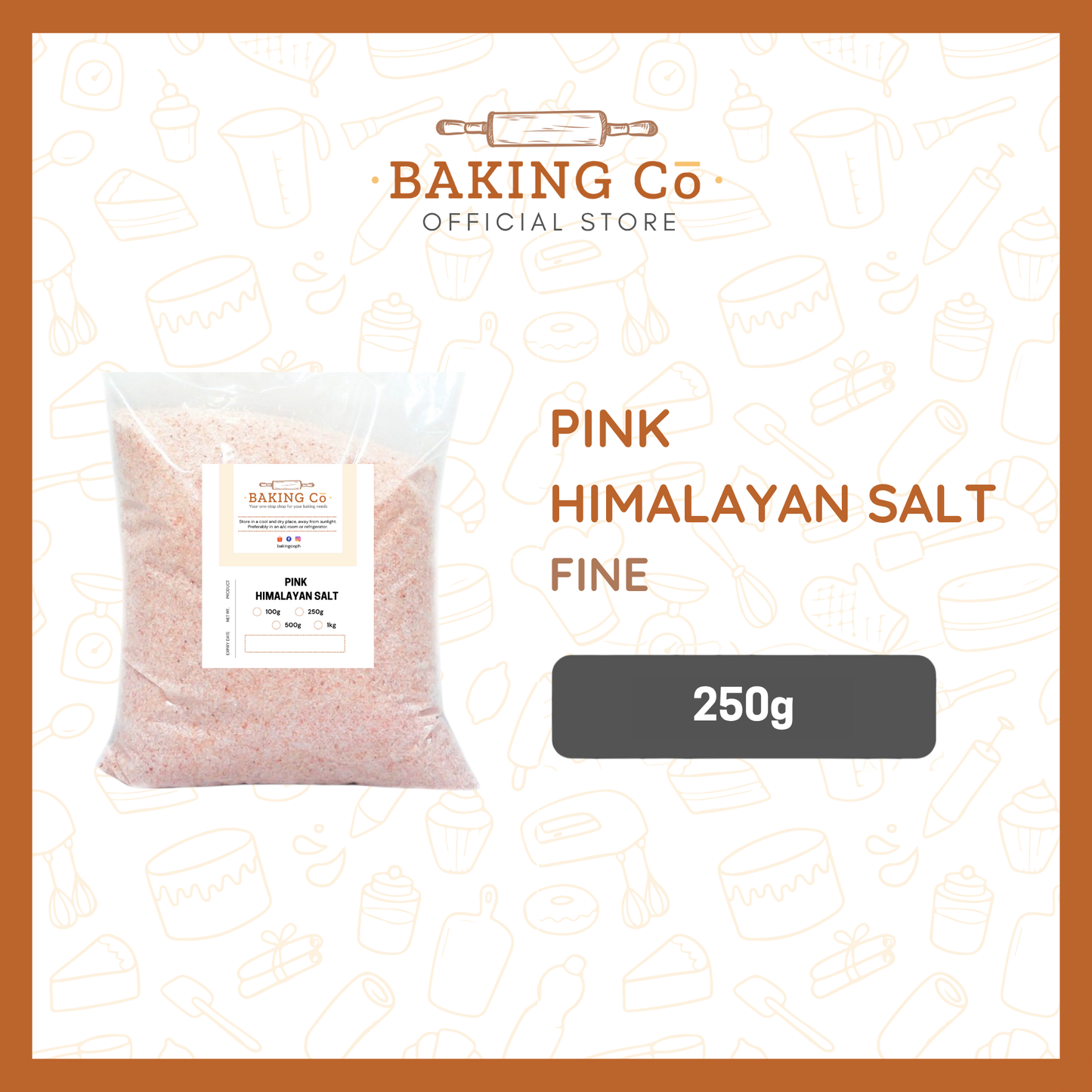 Baking Cō Pink Himalayan Salt