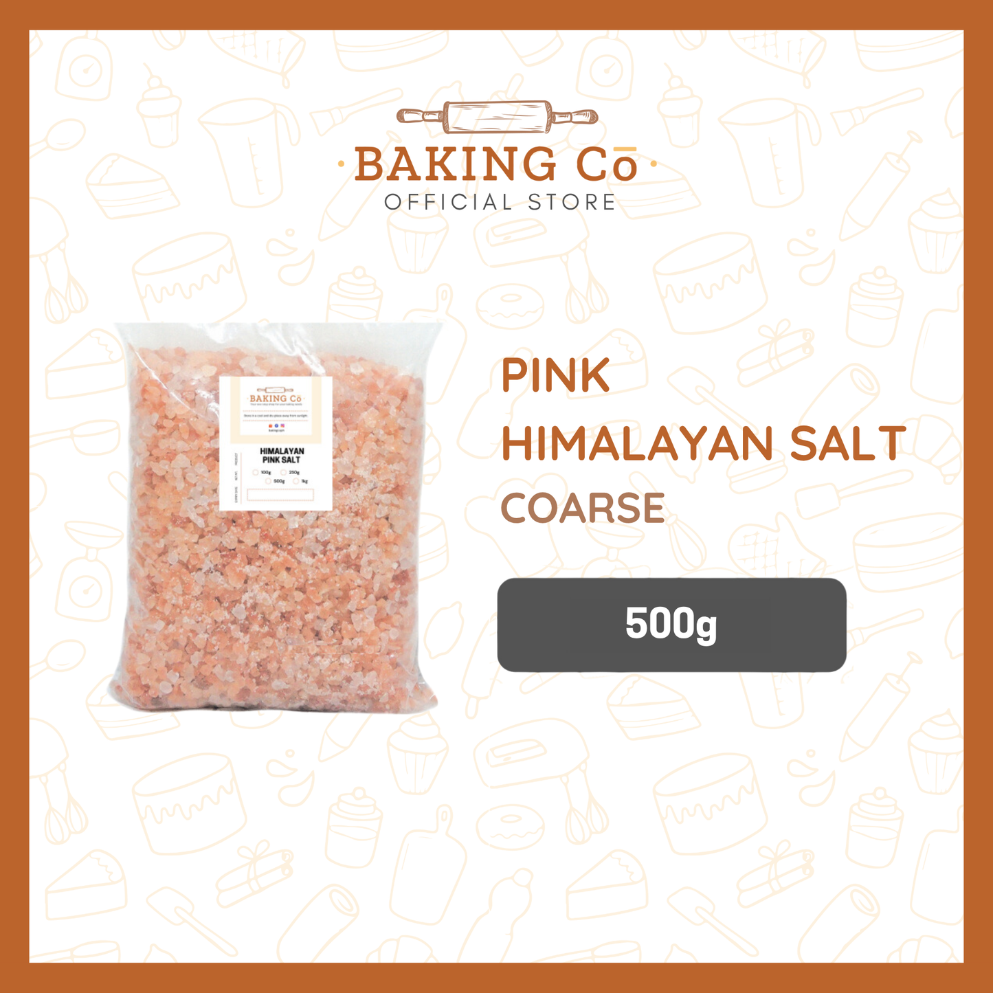 Baking Cō Pink Himalayan Salt