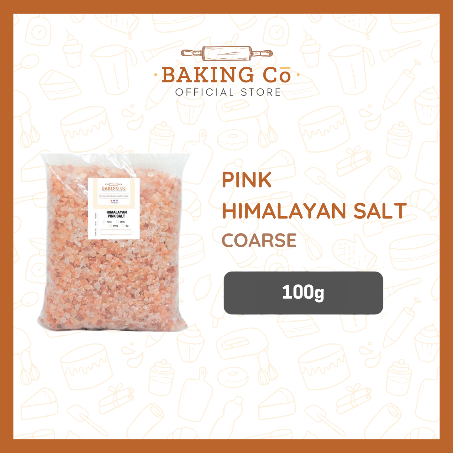 Baking Cō Pink Himalayan Salt