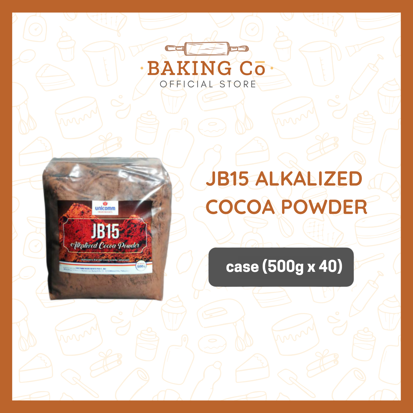 JB15 Alkalized Cocoa Powder