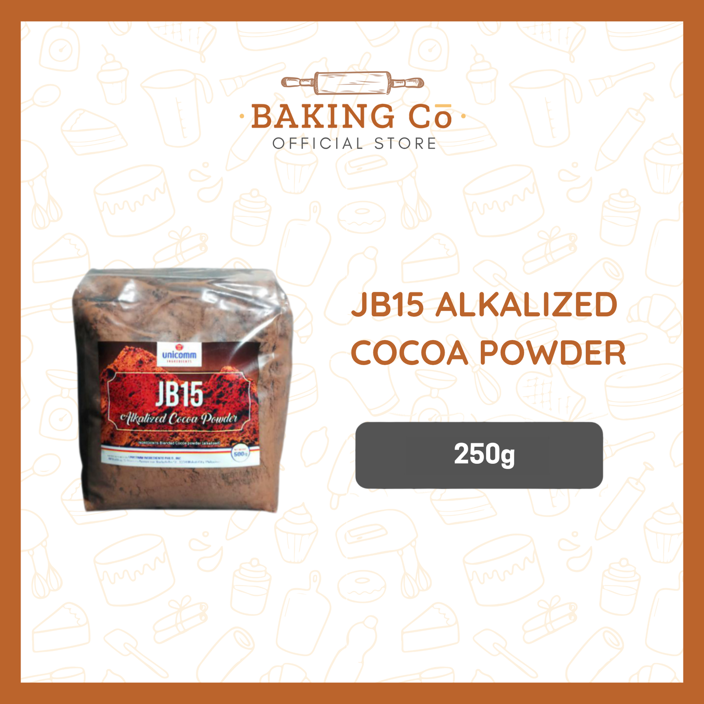 JB15 Alkalized Cocoa Powder