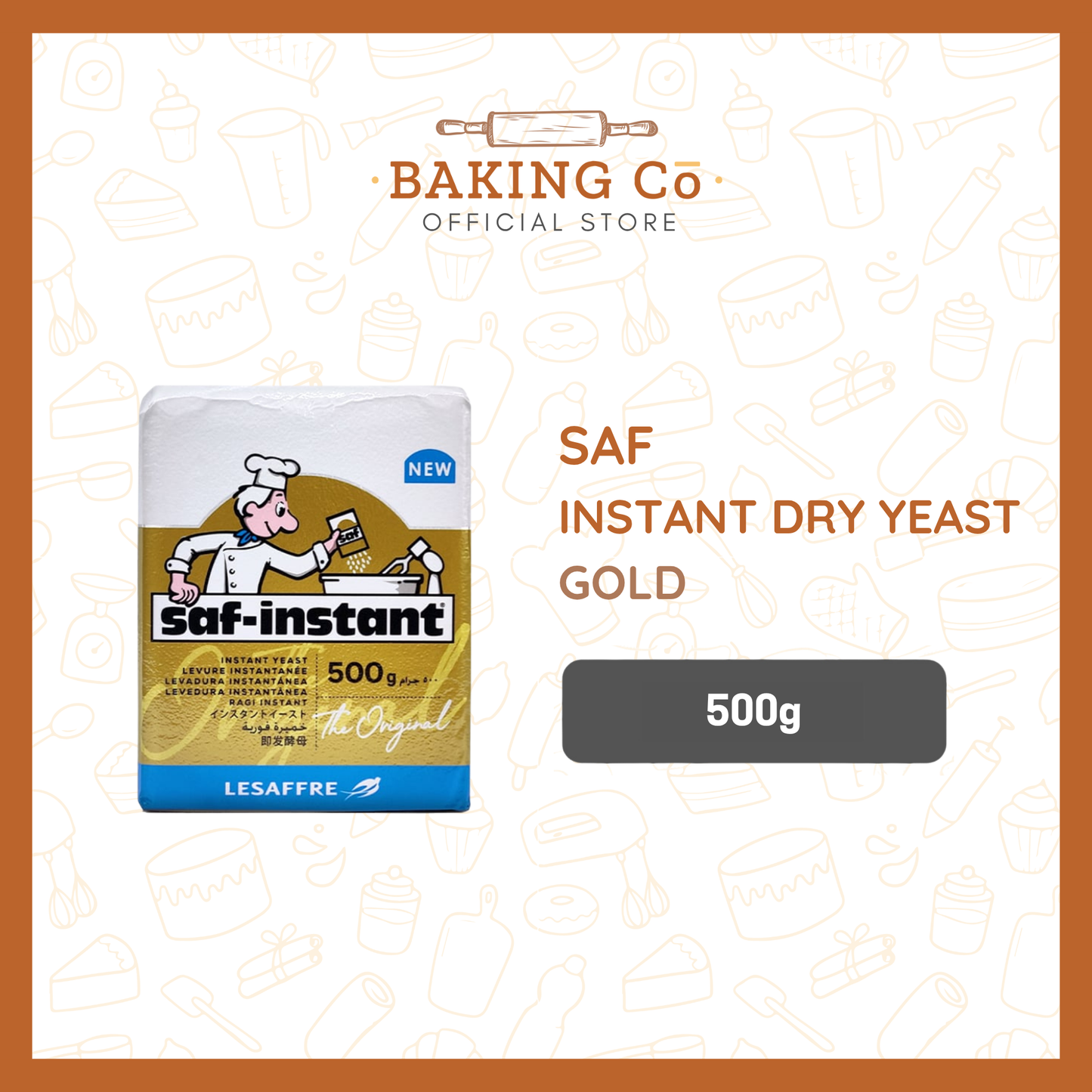 SAF Gold Instant Dry Yeast