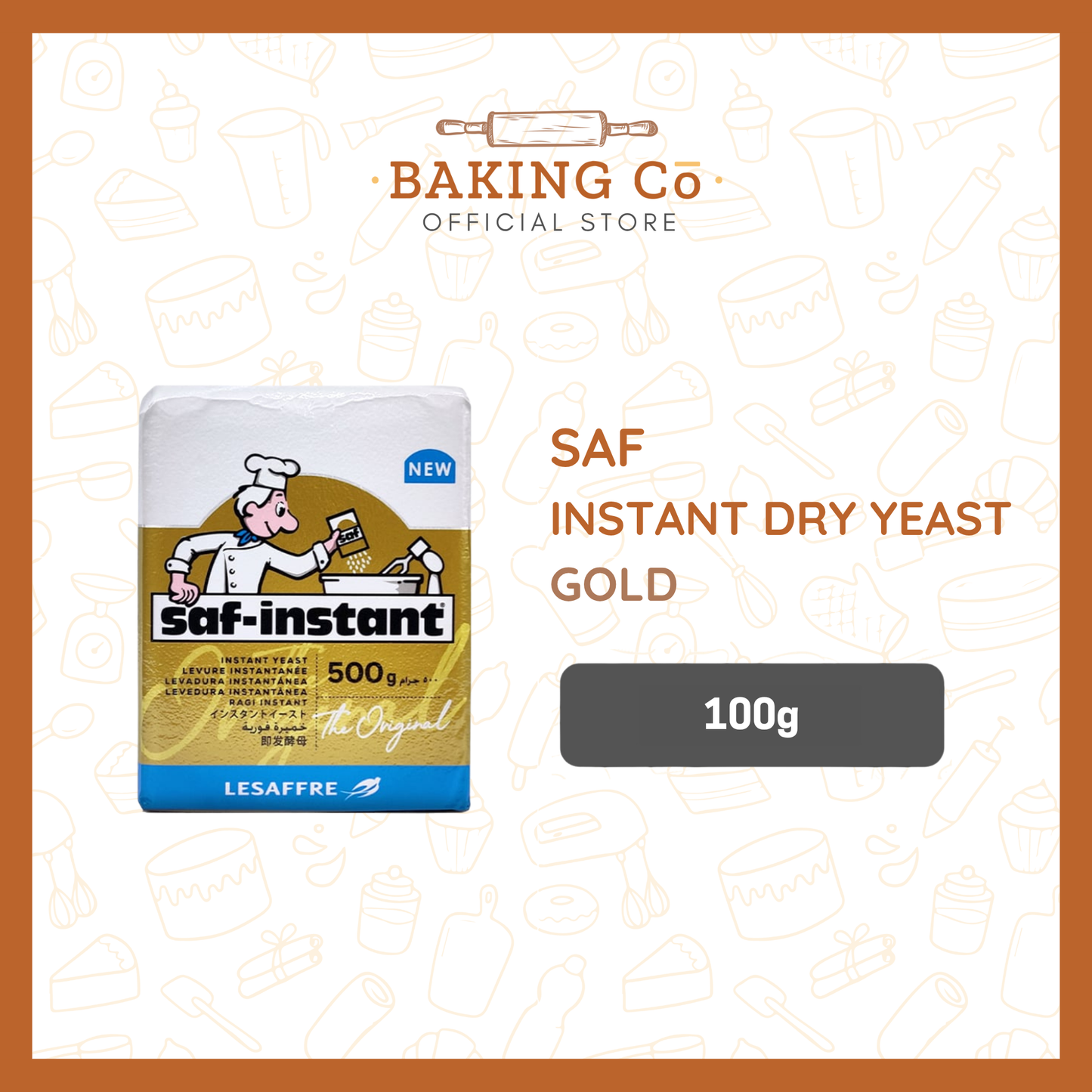 SAF Gold Instant Dry Yeast