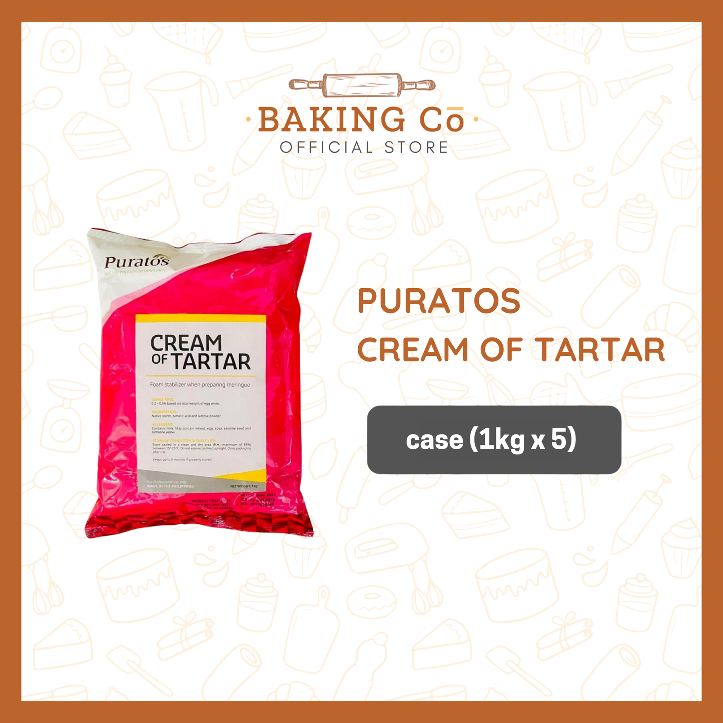 Puratos Cream of Tartar