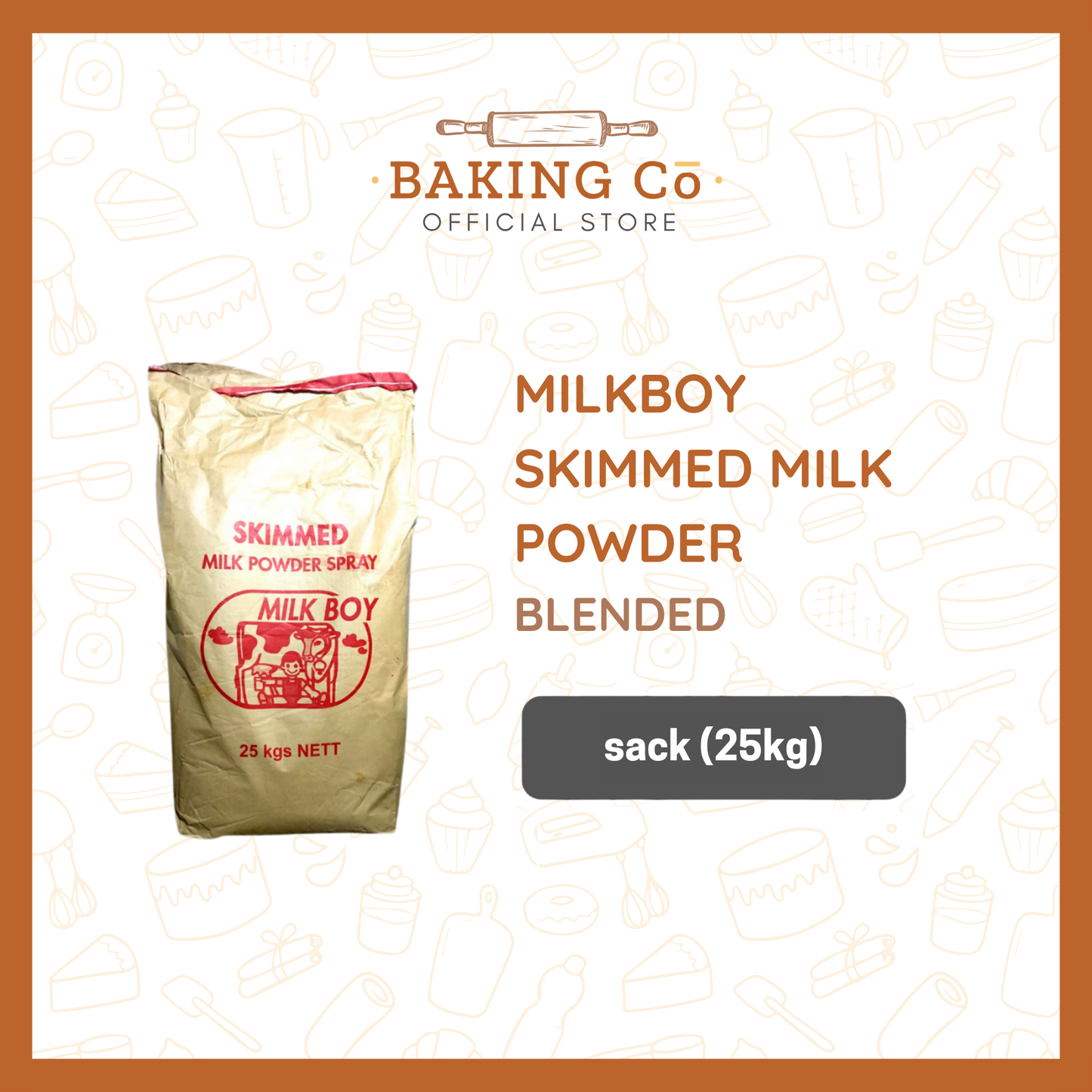Milkboy Skimmed Milk Powder (Blended)