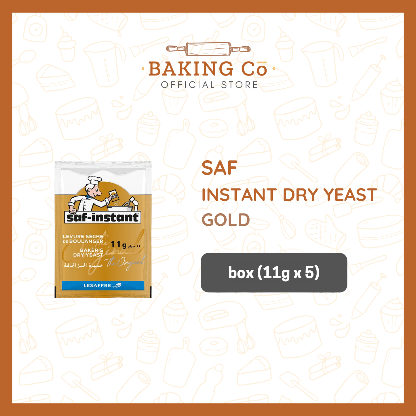 SAF Gold Instant Dry Yeast