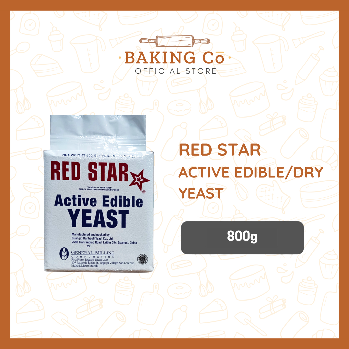 Red Star Active Dry/Edible Yeast