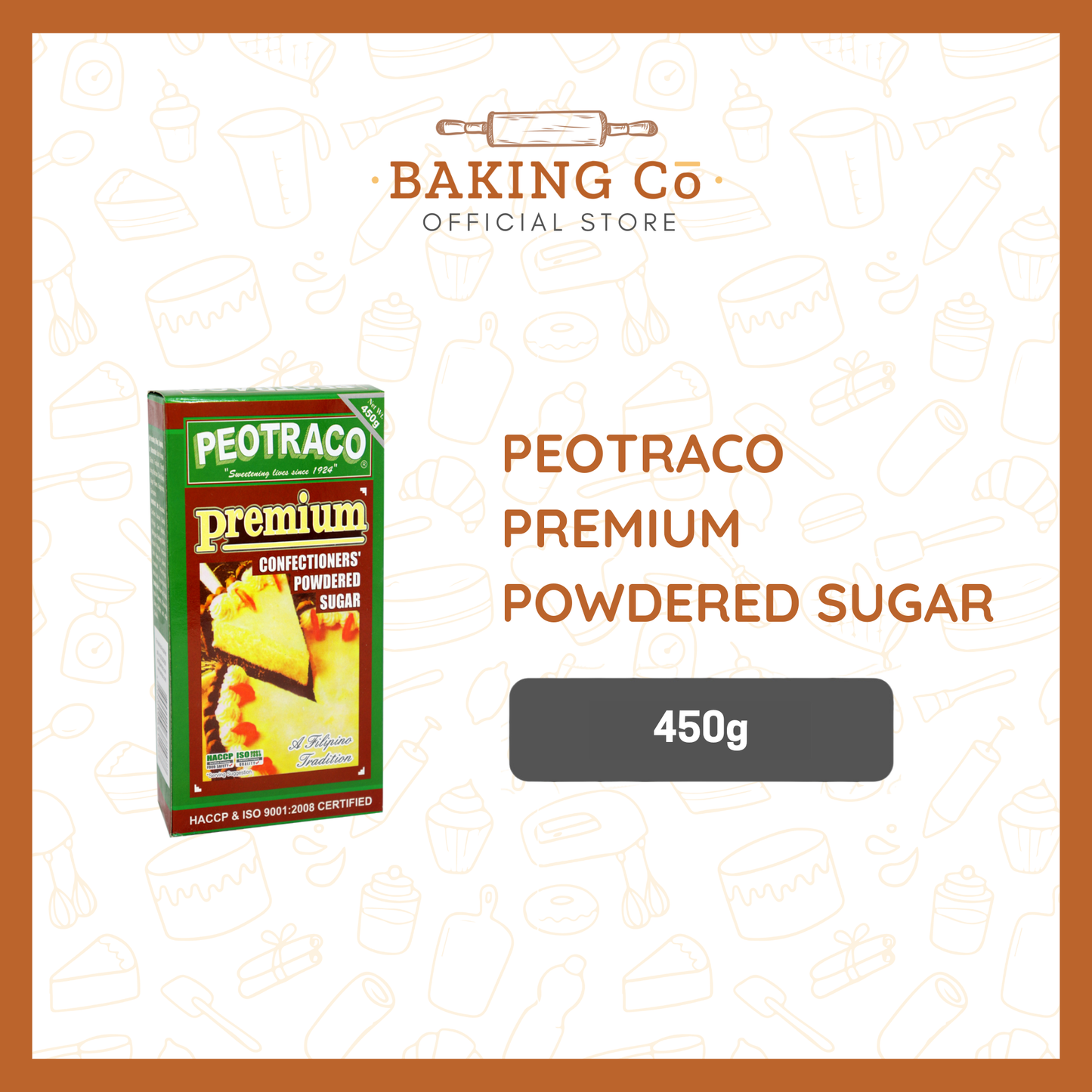 Peotraco Premium Powdered Sugar