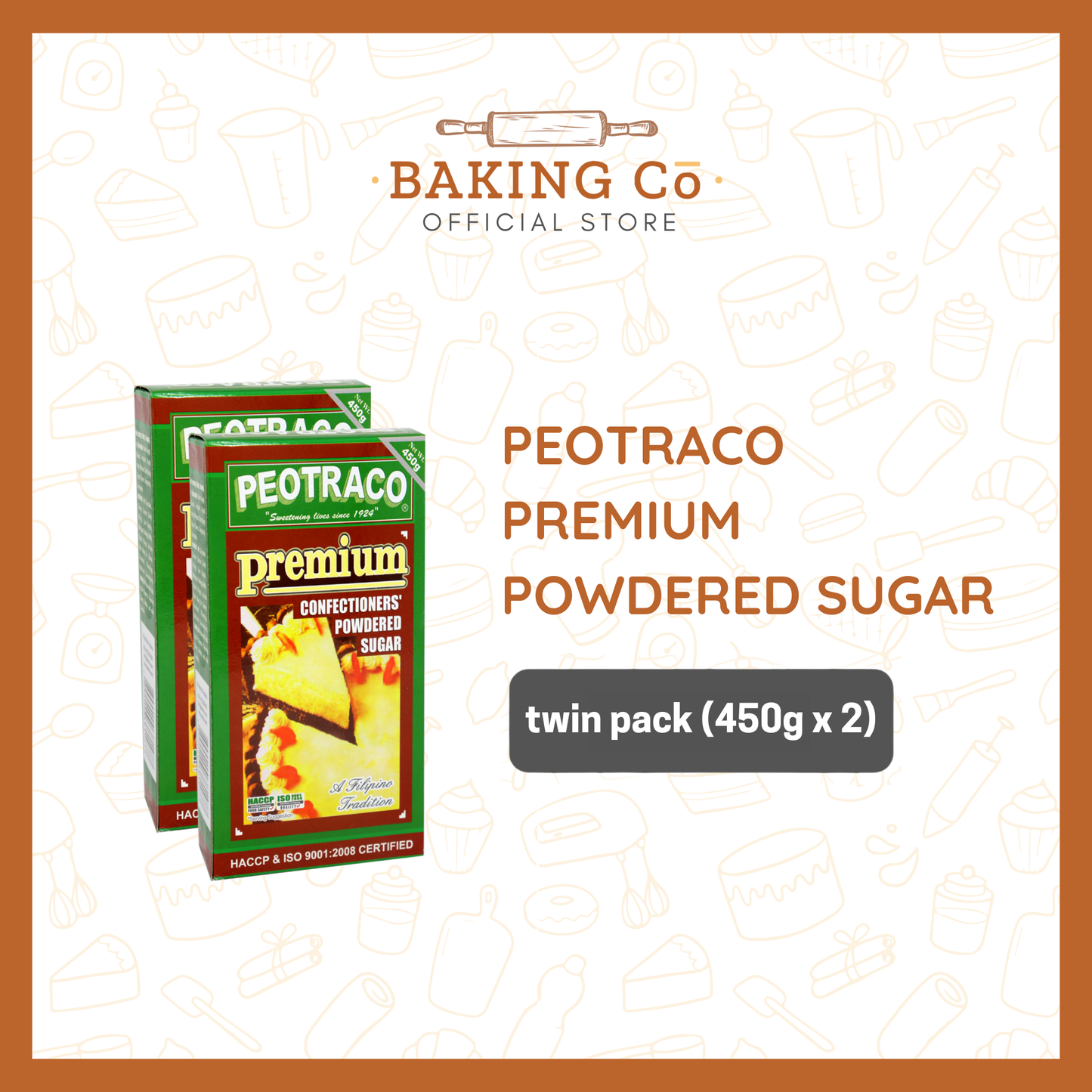 Peotraco Premium Powdered Sugar