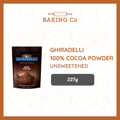 Ghirardelli Premium Baking 100% Unsweetened Cocoa Powder