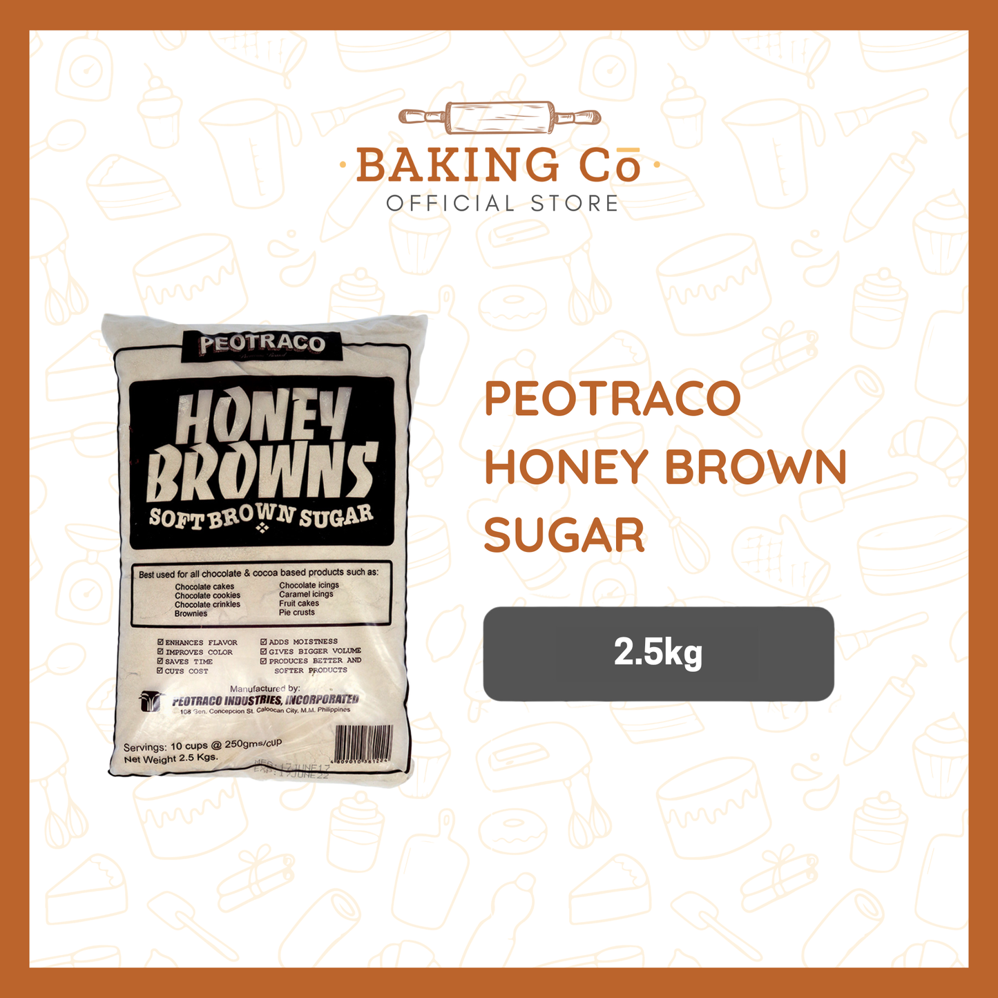 Peotraco Honey Brown Sugar