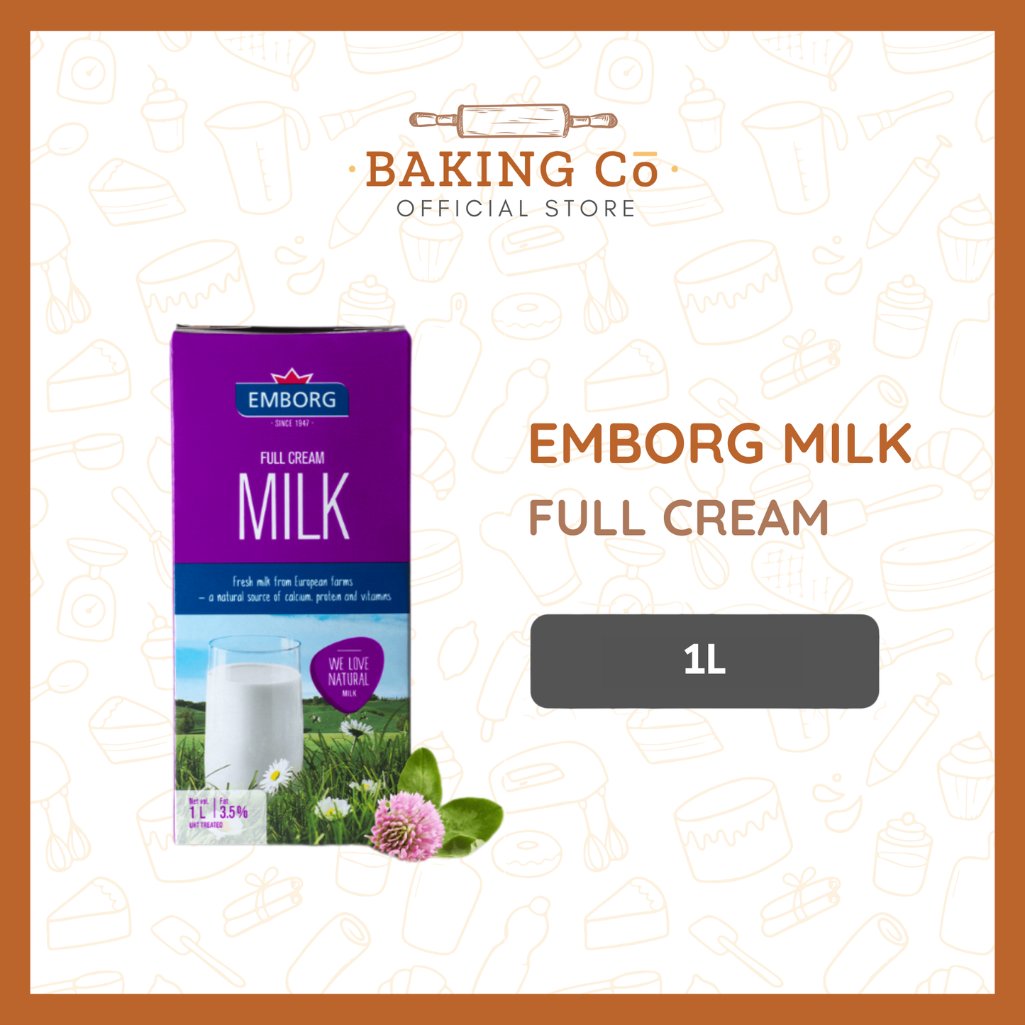 Emborg Full Cream Milk
