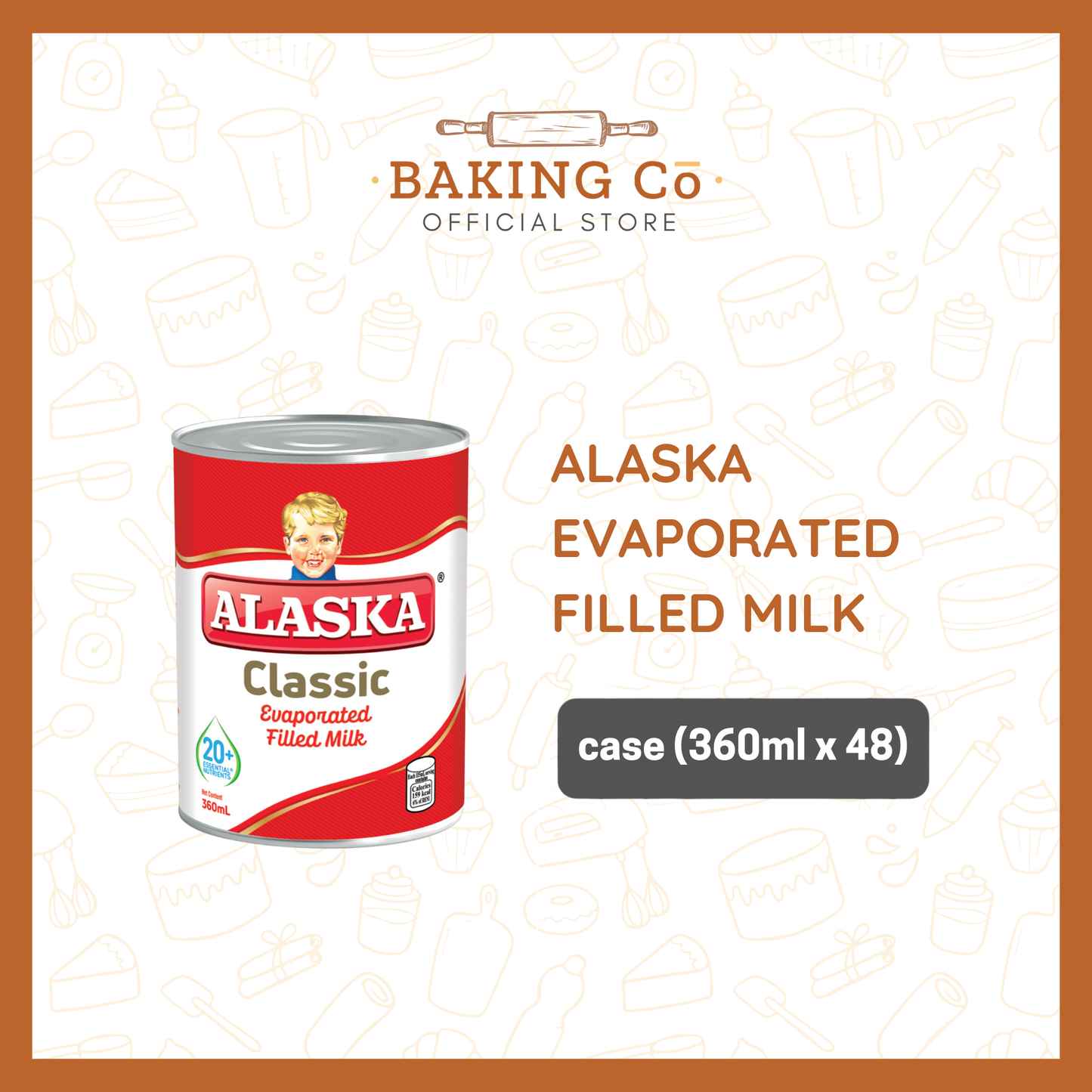 Alaska Evaporated Filled Milk