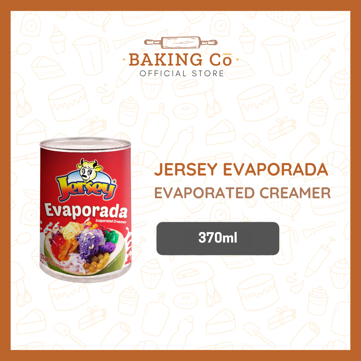 Jersey Evaporada Evaporated Creamer