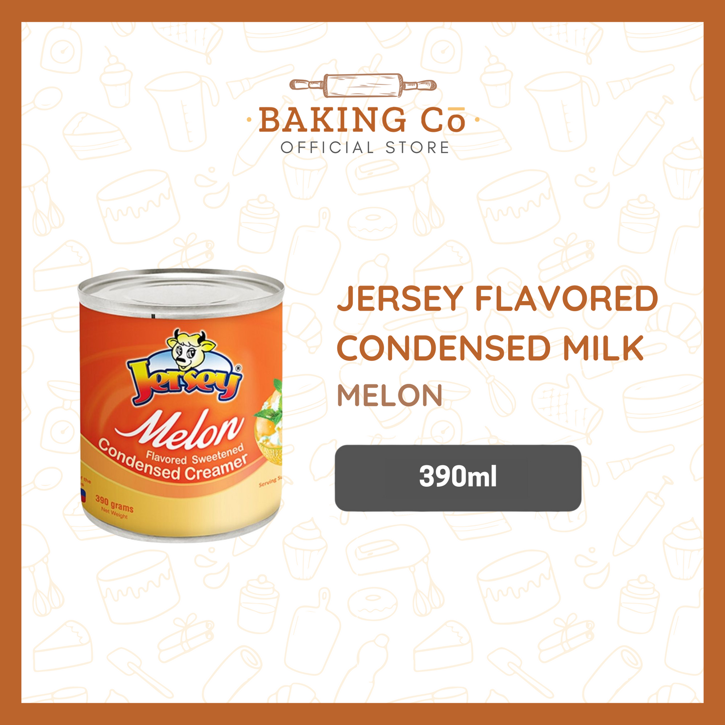 Jersey Flavored Condensed Milk Melon