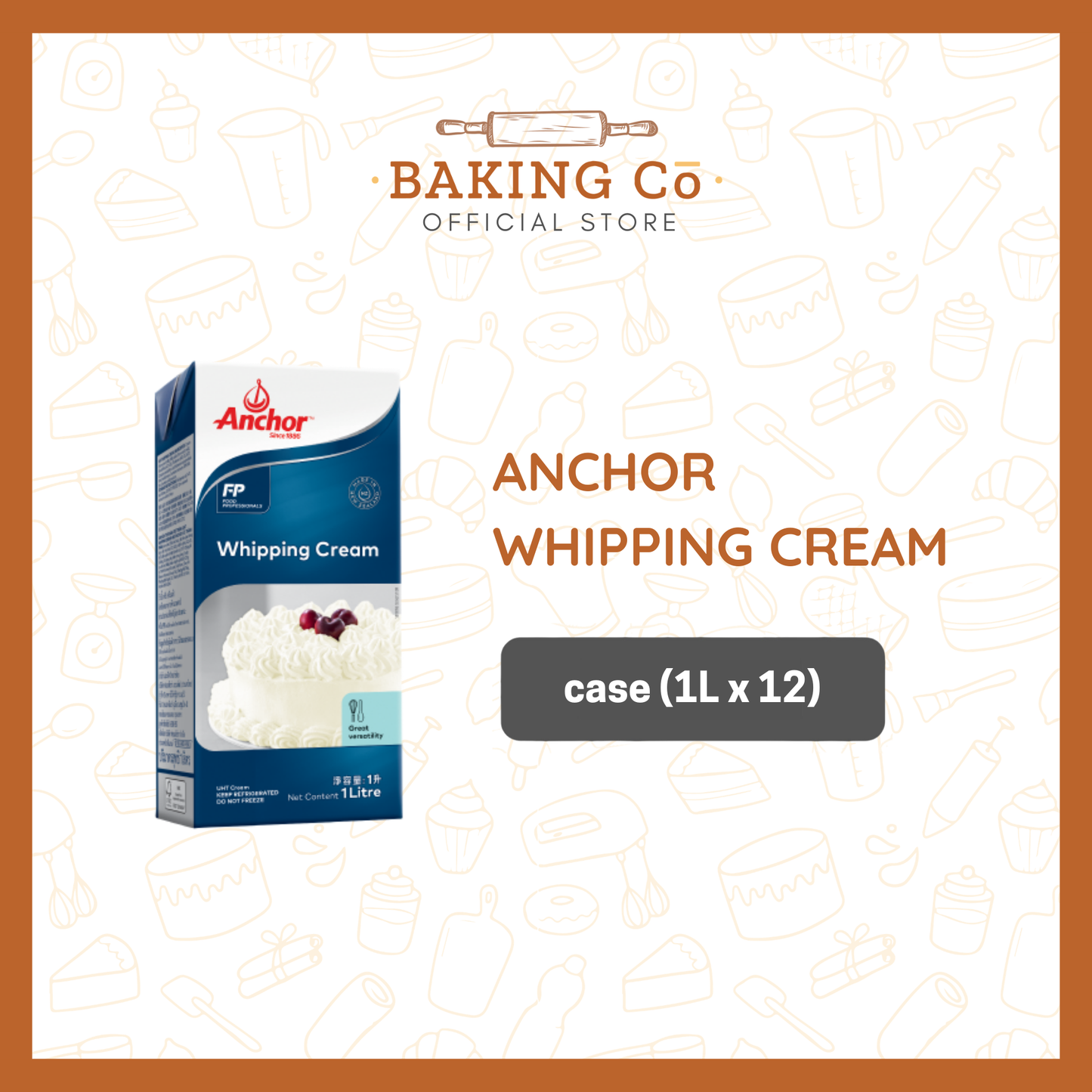 Anchor UHT Whipping Cream